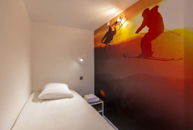 ⇒ Base Camp Lodge · Hotel Bourg-Saint-Maurice, chambre