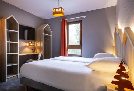 ⇒ Base Camp Lodge · Hotel Bourg-Saint-Maurice, chambres